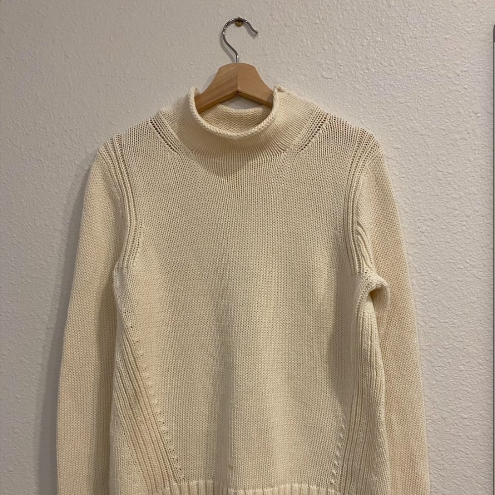 JCrew Always Vintage Slouch Kneck Cotton Sweater